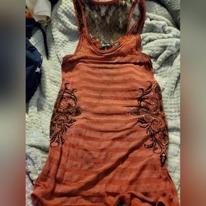 Miss Me Tank Top Size M